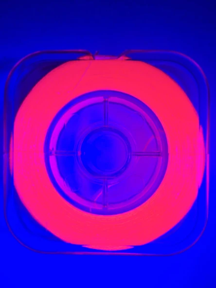 Eagenset Hazır Çapari Kombini Boru Sim Ultraviyole Uv Neon Pembe Makarada - Resim 8