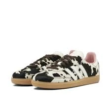 Adidas Samba OG "Cow Print" Unisex Sneaker - Resim 4