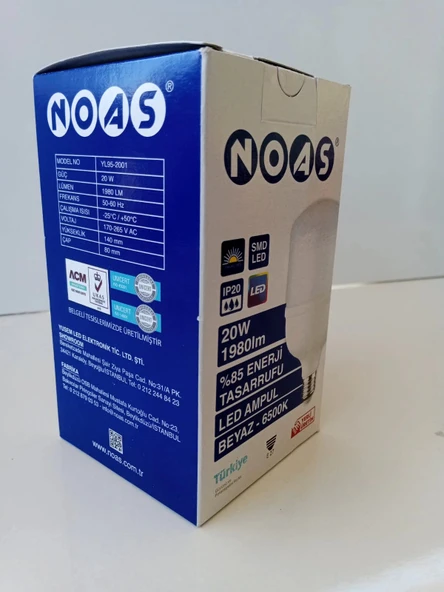 20 W Led Ampul - Resim 3