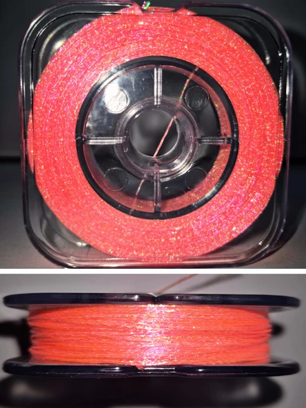 Eagenset Hazır Çapari Kombini Boru Sim Ultraviyole Uv Neon Pembe Makarada - Resim 2