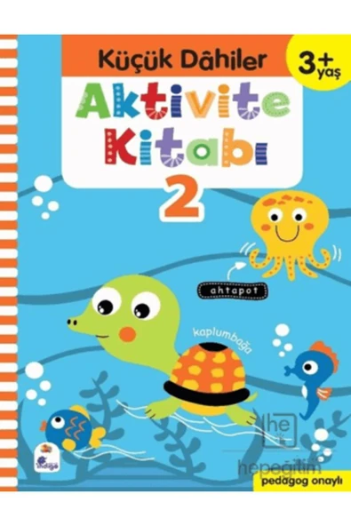 Küçük Dahiler Aktivite Kitabı 2 (3 YAŞ) - Resim 2