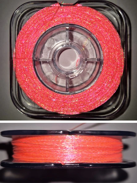 Eagenset Hazır Çapari Kombini Boru Sim Ultraviyole Uv Neon Pembe Makarada ürün görseli 1