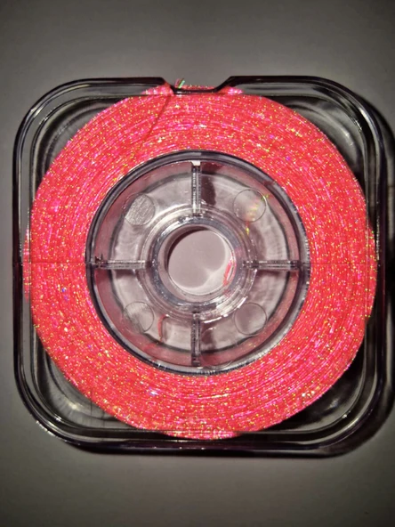 Eagenset Hazır Çapari Kombini Boru Sim Ultraviyole Uv Neon Pembe Makarada - Resim 7