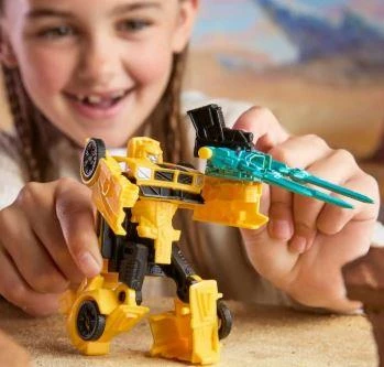 Transformers Cyberworld Armor Up Bumblebee G0747 G1045 - Resim 3