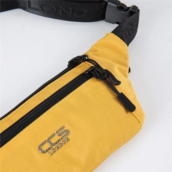 ÇÇS 31414 Slim Sport Bel Çantası Sarı - Resim 3