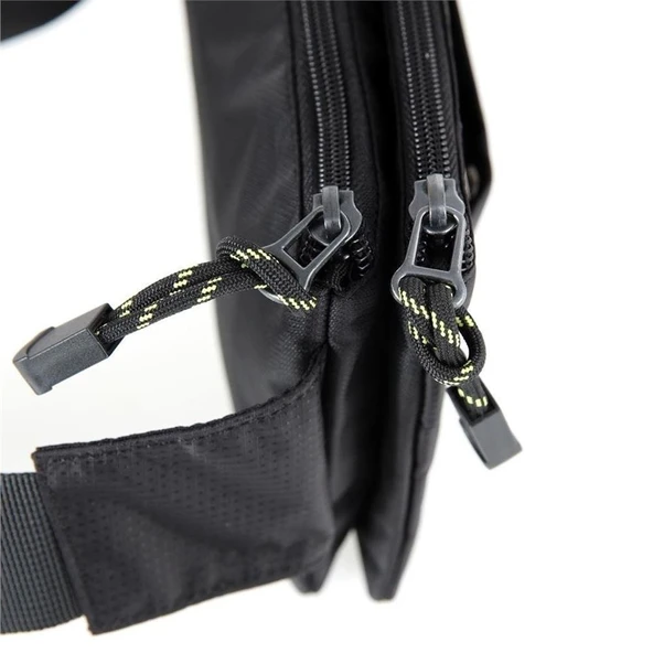 ÇÇS 31400 Çift Bölmeli Bel Çantası Siyah - Resim 5