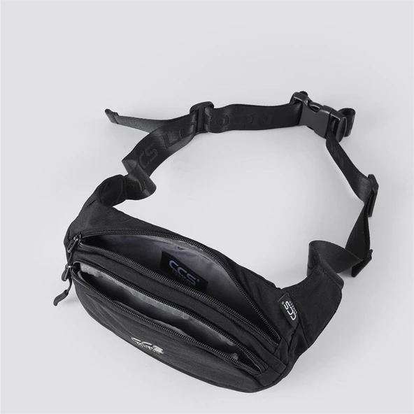 ÇÇS 31415 Sport Bel Çantası Siyah - Resim 4