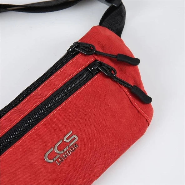 ÇÇS 31414 Slim Sport Bel Çantası Kırmızı - Resim 4