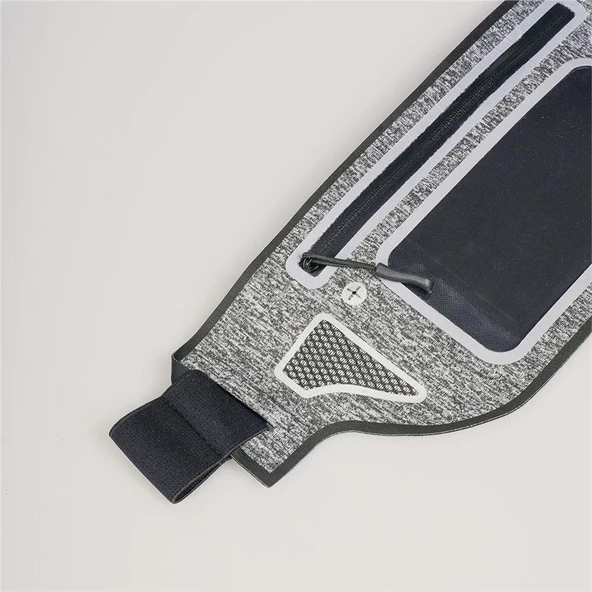 ÇÇS 17713 Bel Çantası Polyester Sport Bel Çantası Siyah - Resim 3