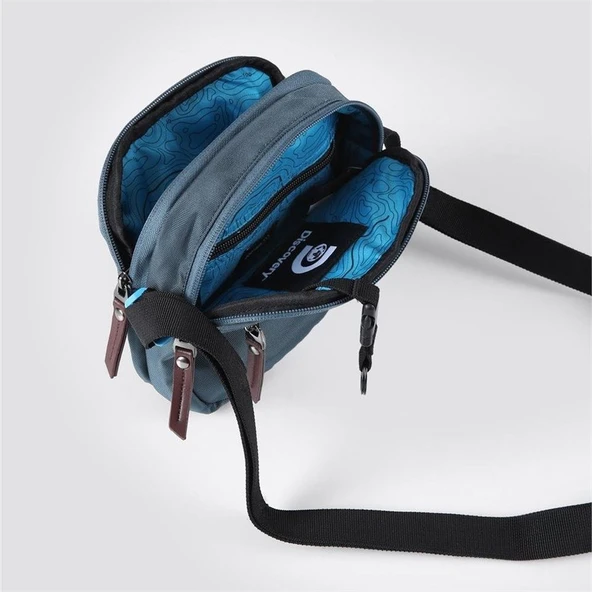 Discovery D00713 Omuz Askılı Çanta Mavi - Resim 4