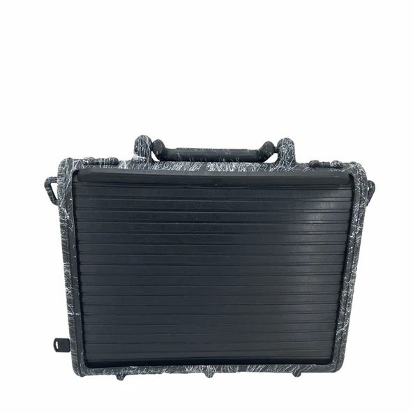 Takı ve Tespih Çantası Kilitli Sürgülü Yumuşak Astar 30'lu Mermer Desen - Resim 7