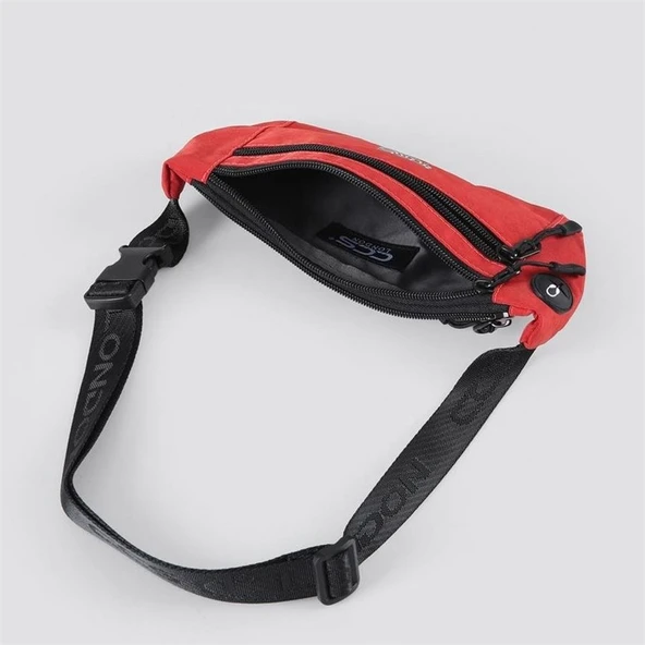 ÇÇS 31414 Slim Sport Bel Çantası Kırmızı - Resim 5