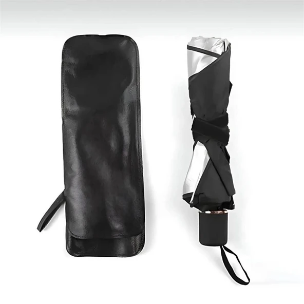 Marlux Araba Camı Şemsiyesi Katlanır UV Yansıtıcı Araç Güneşlik - Resim 3