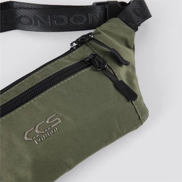 ÇÇS 31414 Slim Sport Bel Çantası Yeşil - Resim 6