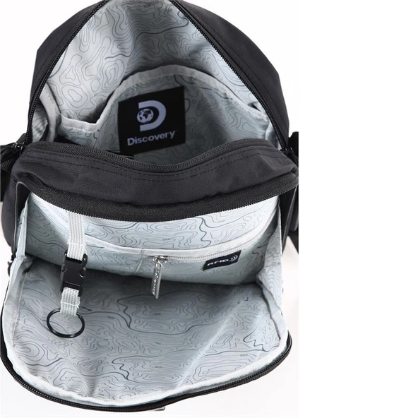 Discovery D00113 Omuz Askılı Çanta Siyah - Resim 4