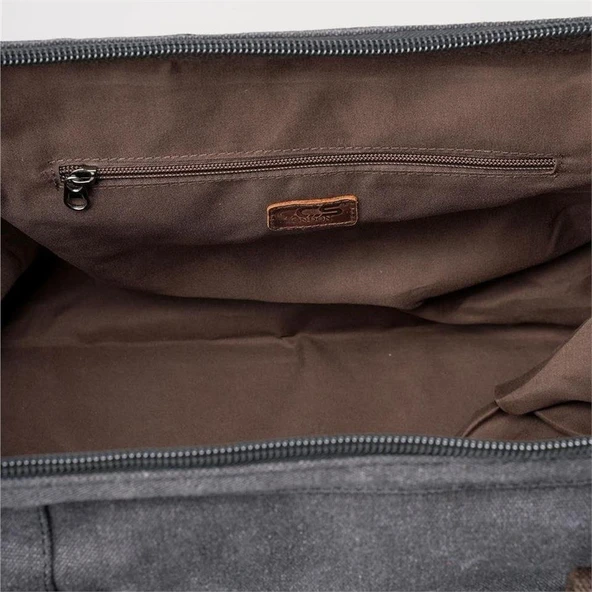 ÇÇS 40231 Kanvas Seyahat Çantası Yeşil - Resim 8