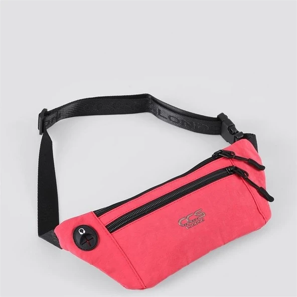 ÇÇS 31414 Slim Sport Bel Çantası Pembe - Resim 3