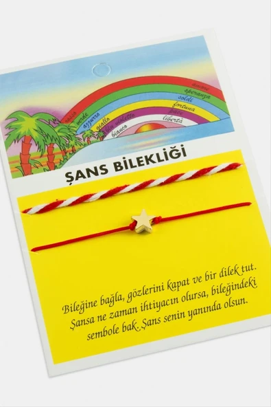 Yıldız Şans İp Bileklik - 1