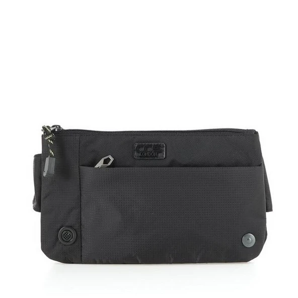 ÇÇS 31400 Çift Bölmeli Bel Çantası Siyah ürün görseli 1