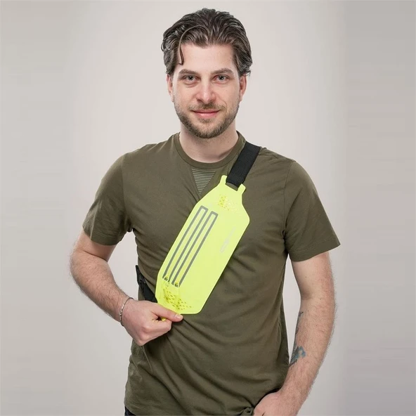 ÇÇS 17714 Bel Çantası Polyester Sport Bel Çantası Sarı ürün görseli 1