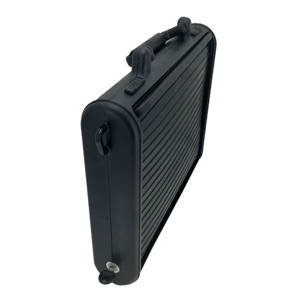 Slidebag Sürgülü Kilitli Sistem Tabanca Taşıma ve Saklama Çantası Siyah - Resim 3