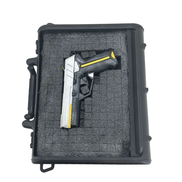 Slidebag Sürgülü Kilitli Sistem Tabanca Taşıma ve Saklama Çantası Siyah - Resim 5