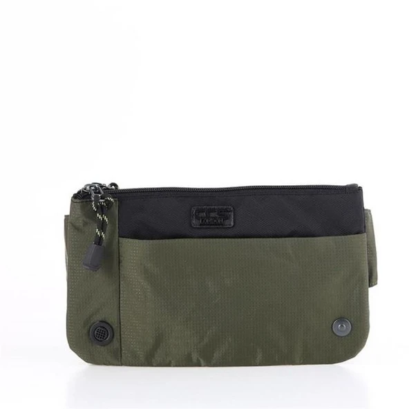 ÇÇS 31400 Çift Bölmeli Bel Çantası Yeşil ürün görseli 1