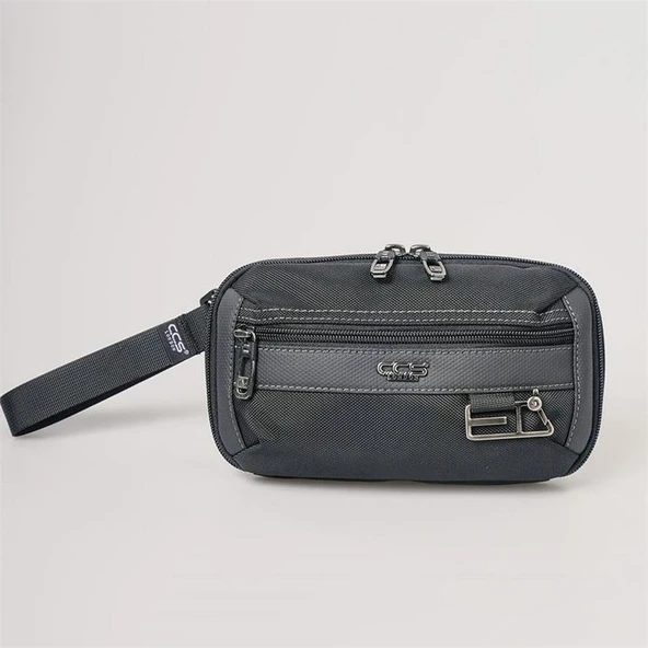 ÇÇS 31531 Çift kullanım Bel ve Dopp Kit El Çantası Siyah ürün görseli 1