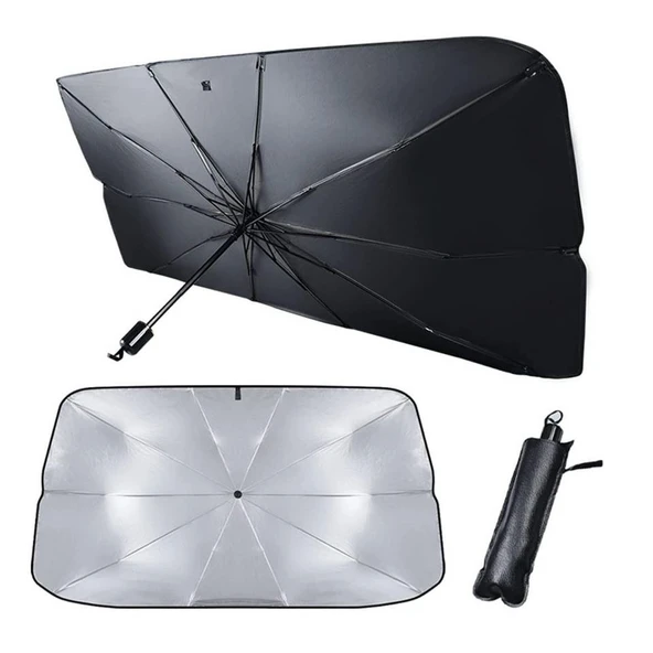 Marlux Araba Camı Şemsiyesi Katlanır UV Yansıtıcı Araç Güneşlik ürün görseli 1
