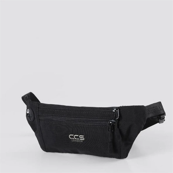 ÇÇS 31414 Slim Sport Bel Çantası Siyah - Resim 2