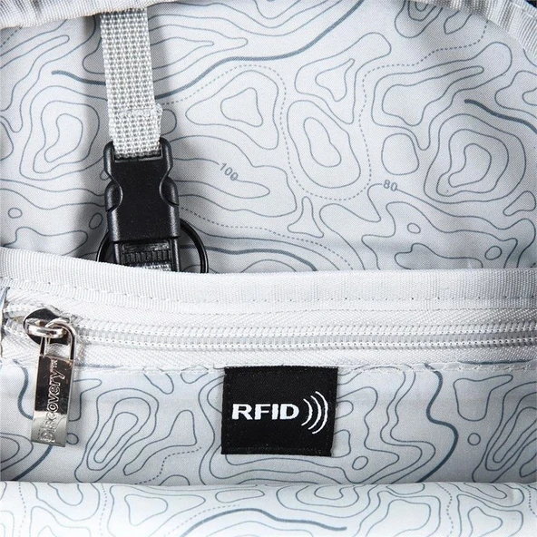 Discovery D00112 Omuz Askılı Çanta Lacivert - Resim 4