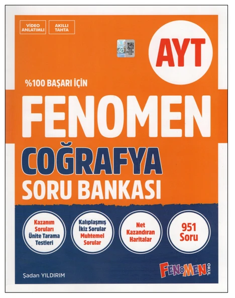 Fenomen AYT Coğrafaya Soru Bankası