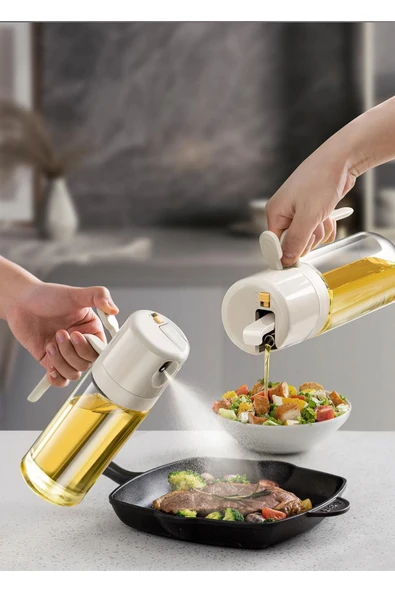 Pinmoo Prachic Spreyli ve Damlatmaz Yağdanlık 550 Ml. - 3