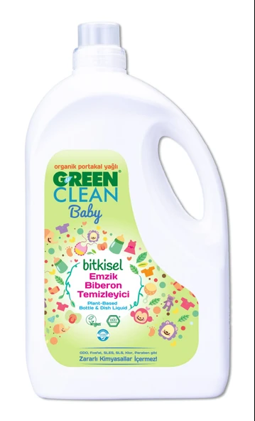 Green Clean Baby Bitkisel Emzik Biberon Temizleyici 2750ml