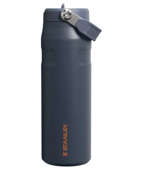 STANLEY THE ICEFLOW FLIP PİPETLİ 2.0 NEW 0.7 LİTRE SOĞUK TERMOS LACİVERT RENK - Resim 3
