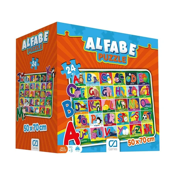 Games Alfabe Puzzle 24 Parça - 2