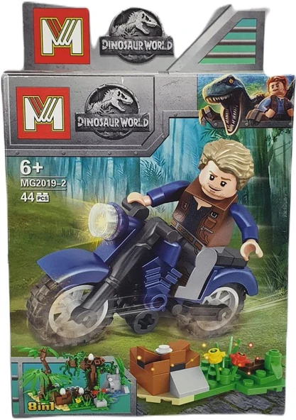 Dinosaur World Dinazor Lego Seti 44 Parça - MG2019-2 - 2