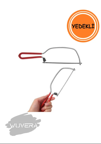 Wuvera Mini Kıl Testere – Ahşap, Cam, Metal ve Fayans Kesim İçin Pratik El Aleti - Resim 3