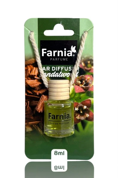 Farnia Yüksek Esanslı Askılı Araç Kokusu EDP Parfüm 8 ml x 6 Adet Fırsat Paketi - 7