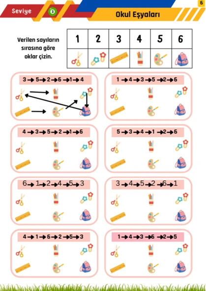 Robotik Kodlama YAZ-SİL Kitabı 4-10 Yaş (Üçüncü Seviye) - 5