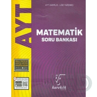 KAREKÖK /   AYT MATEMATİK SORU BANKASI (AYT HAZ - LİSE YAR) ürün görseli