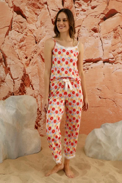 İp Askılı Pegasus Kadın Pijama Takımı- Genç Anne Serisi- Çeyizlik Pijama ürün görseli