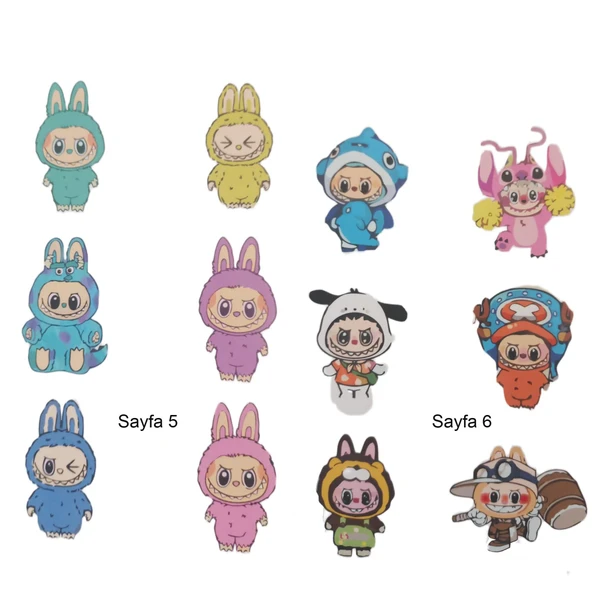 Linea Ars Desing A6 8 Yaprak Sticker Defteri Pokemon - 4