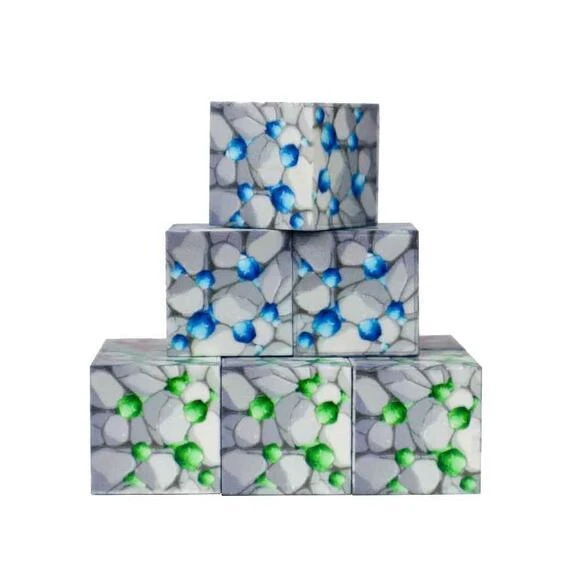 Megacraft Manyetik Bloklar Renkli Maden 9 Parça MC1413 - 2