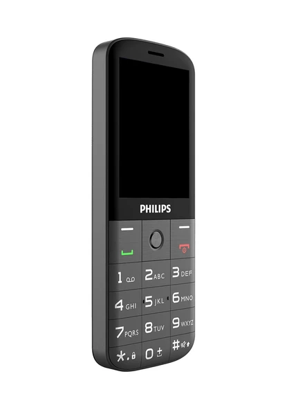 Philips Xenium E227 Kameralı Çift Sim Kart Tuşlu Cep Telefonu Siyah - 3