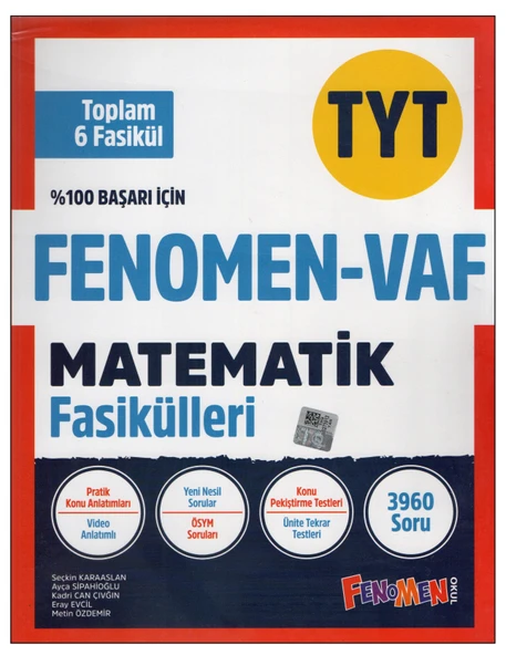 Fenomen-Vaf Tyt Fenomen Matematik Fasikülleri