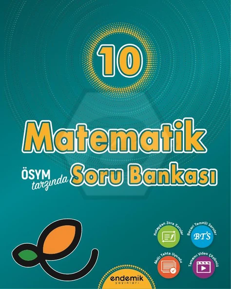 Endemik 2026 10. Sınıf Matematik Soru Bankası Güncel Müfredat ürün görseli