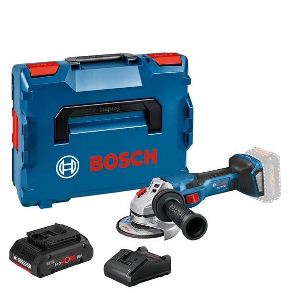 Bosch GWS 18V-15 SC Procore 1x4,0Ah Tek Akülü Taşlama Makinesi ürün görseli