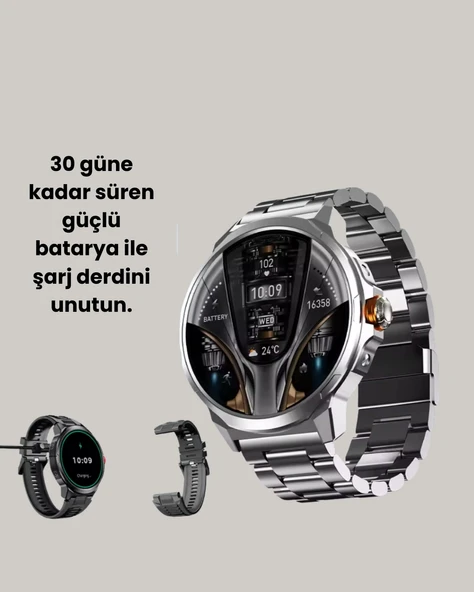 SW80 Akıllı Saat - Resim 3