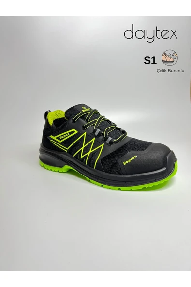 Baymax Bx-08 Golden armor S1 çelik burunlu sportif rahat hafif iş ayakkabısı ürün görseli 1